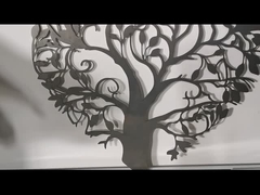 metal abstracto Art Ornaments Rustproof de los ornamentos del jardín de 2m m Corten