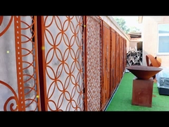 Panel perforado de cortina pulida Decoración espesor personalizado